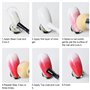10 Pièces têtes d'éponge remplaçables, Brosses à ongles rondes TêTes D'éPonge Recharge, D'Art Des Ongles Outils