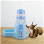 Tabanzhe Bouteille d'eau pour hamster avec support, distributeur automatique d'eau de 80 ml avec récipient alimentaire, anti-gou