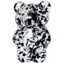 Support à paillettes pour téléphone portable - Support de doigt pour téléphone portable - En époxy 3D - En forme d'ours mignon -