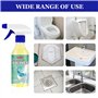 WAWJ® Nettoyant pour toilettes à l'acide oxalique, Nettoyant extra puissant, Nettoyant pour WC en mousse, Éliminer le calcaire e