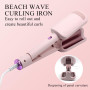 HASAIKA® Waver Fer à Onduler, Fer à Onduler en Céramique, 32 mm Gros Bigoudis Cheveux avec 4 Températures réglables pour tous le