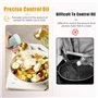 VORHOT 2 Pièces Spray Huile Cuisine en Verre, 200ml Vaporisateur Huile Cuisine, Pulverisateur Huile avec 1 Pinceau Silicone, Spr