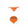 2 PCS Bandana pour Chien, Collier écharpe réfléchissante pour Animaux de Compagnie,écharpes triangulaires réfléchissantes