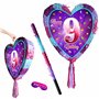 Piñata 9e anniversaire avec bâton – Girls Nine Party Smashing Game – Grand 41 cm x 38 cm