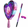 Piñata 9e anniversaire avec bâton – Girls Nine Party Smashing Game – Grand 41 cm x 38 cm