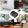 Commutateur de partage d'imprimante USB 2.0 - 2 ports USB avec lumière LED - 2 ordinateurs partagent 1 imprimante - Commutateur 