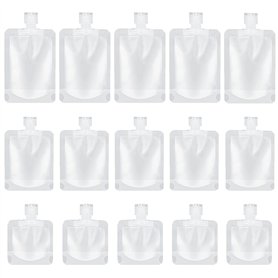 15 Pièces Bouteilles de Voyage pour Remplir des Bouteilles Ensemble de Voyage Portable