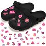 JOOTUEPO Charmes de Chaussure, 35 Pièces Pins Croc Charmes de Chaussure, Breloque de Chaussures Accessoires de Bricolage Charm P