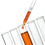 Compte-Gouttes en Verre, 1 Ml Compte-Gouttes d'Huile Essentielle Verre Compte-Gouttes Pipette Calibrée pour Maquillage à l'Huile