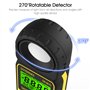 Photomètre numérique 0~400,000 Lux Photomètre d'éclairage GR-881D Luxmètre portatif avec Mesure de la luminosité de l'intensité 