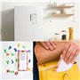 Wxinsheng Bloc Notes,3 PCS Magnétique Pour Frigo Blocs Liste de Courses avec Porte Stylo,Prise de Notes Motifs de Fruits Colorés
