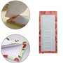 Wxinsheng Bloc Notes,3 PCS Magnétique Pour Frigo Blocs Liste de Courses avec Porte Stylo,Prise de Notes Motifs de Fruits Colorés