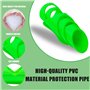 3 PièCes Outil De Coupe De Tuyau En Mousse, Gabarit D'Isolation Des Tuyaux, Outils De Coupe Pour Tuyaux En Mousse, Guide De Coup
