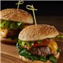 300 Pièces Bâtonnets à Cocktail Brochettes Nouées en Bambou de Style Japonais Pics de Nourriture Cure-Dents avec Extrémités Tors