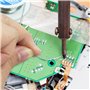 Fil à souder sans plomb 0,8 mm avec noyau en colophane pour soudure électrique, composants électroniques, réparation et bricolag