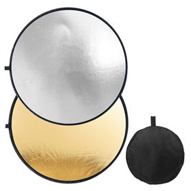 Fotopro Réflecteur de photographie 2 en 1 pliable avec sac et réflecteur de lumière pour studio photo et prise de vue en plein a