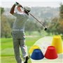 REBECASKYENS Jumbo Lot de 16 tees de golf en caoutchouc - Différentes hauteurs et multicolores - Pour les jours glaciaux