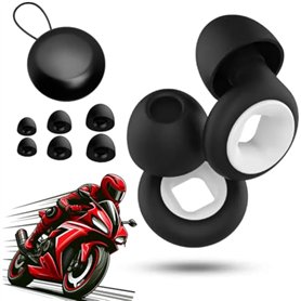 Artevive Bouchons d'oreilles pour moto – 27 dB