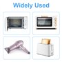Lot de 6 plaques de guide d'ondes universelles en mica résistantes à la chaleur pour cuisine, four à micro-ondes