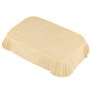 KEILEOHO Lot de 150 feuilles de papier sulfurisé pour friteuse à air chaud, 25 x 18 cm, papier sulfurisé rectangulaire, papier s