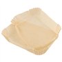 KEILEOHO Lot de 150 feuilles de papier sulfurisé pour friteuse à air chaud, 25 x 18 cm, papier sulfurisé rectangulaire, papier s