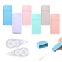 6 couleurs Morandi + 2 rubans correcteurs transparents