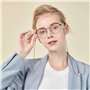 TAFACE 4pcs chaîne de lunettes rétro avec 4 paires de boucles antidérapantes, lanière de lunettes de soleil neutres, chaîne de l