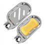 ATBUSS Lot de 2 Porte-Savon Avec Couvercle en Silicone Antidérapant