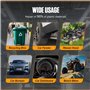 BELEY 30W Voiture Pare-chocs Kit de Réparation Soudeur en Plastique, 220V Hot Agrafeuse Machine de Soudure électrique en Plastiq