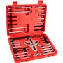 FreeTec 46 pièces Arrache Volant Magnetique, 35-95mm Extracteur de Volant de Direction, Universelle Kit Extracteur de Equilibreu