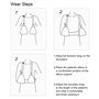Triangle de l'écharpe médicale d'immobilisation épaule Rotator Brassard poignet Coude avant-bras support Brace Sangle avec rembo