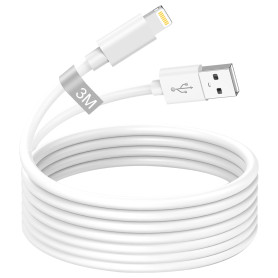 Câble iPhone 3M [Certifié Apple MFi]