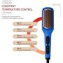 Brosse lissante ionique en céramique MEGAWISE Pro avec technologie de chauffage 20 s, arrêt automatique, anti-brûlure, double te