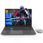 Ordinateur Portable 15.6 Pouces Laptop PC Portable 16Go RAM 512Go SSD Alder Lake-N95(jusqu'à 3.4 GHz) Laptop Computer Touch ID U