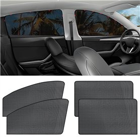 Poraceous 4 Pièces Pare Soleil Voiture Bébé
