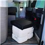 ATOTOP Noir 15 l Housse de Protection Similicuir Thetford Porta Potti 165 et 365, Fiamma BI Pot 39 et Dometic 15L 976 Mixte