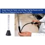 Chiloskit Débitmètre de gaz de soudage au CO2 par Argon - Testeur de balance - Mesure de débitmètre pour torches TIG, MIG, plasm