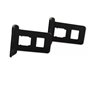 Lot de 2 emplacements pour cartes de jeu pour console Nintendo Switch, rabat de cartouche de rechange pour Nintendo Switch HAC-0