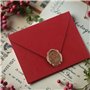22 PiècesL'ensemble de Papeterie Vintage Papier，Vintage Enveloppe、Papier à Lettre Kraft Vintage，Adecuado para el día de San Vale