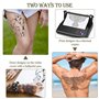 TOSAVGA Lot de 100 Stencil Tatouage Transfert, Papier Transfert Tatouage, A4 Papier Tatouage Temporaire, DIY Tattοο Papier pour 