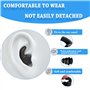 3 Paires Bouchons d'Oreille de Natation pour Enfants(6-14 ans), Bouchons d'Oreilles en Silicone Réutilisables et Imperméables, P