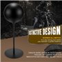 motofans® Support de Casque en métal , Support de Bureau Rotatif en métal, Support de Casque pour Casque de Moto, Casquettes, Ch