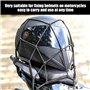 Filet De Chargement De Moto 2 Pièces, 1 Corde Tressée pour Casque, Couvre-Bagages en Maille, Filet De Réservoir De Carburant De 
