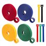4 rouleaux d'attaches de câble