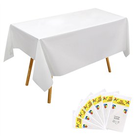 6 Nappes Blanches