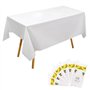 6 Nappes Blanches
