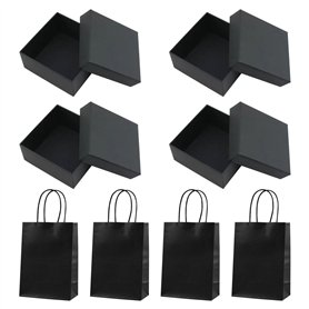 ZGDEIWGF Petite boîte cadeau 4 pièces