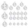 ZGDEIWGF Lot de 20 jouets à presser pour chien avec airbag - Accessoires en plastique - Jouet couineur pour chien