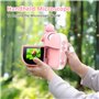 Euakee 1000X Microscope pour Enfants, Microscope Numérique Portable avec Écran IPS de 2", avec Carte SD de 32 Go, Petiscope de P