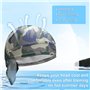 4 Pièces Bandana de Cyclisme, Bandana Homme Sport Respirant Bonnet sous Casque de Vélo Séchage Rapide, UV Protection Bandanas Sk